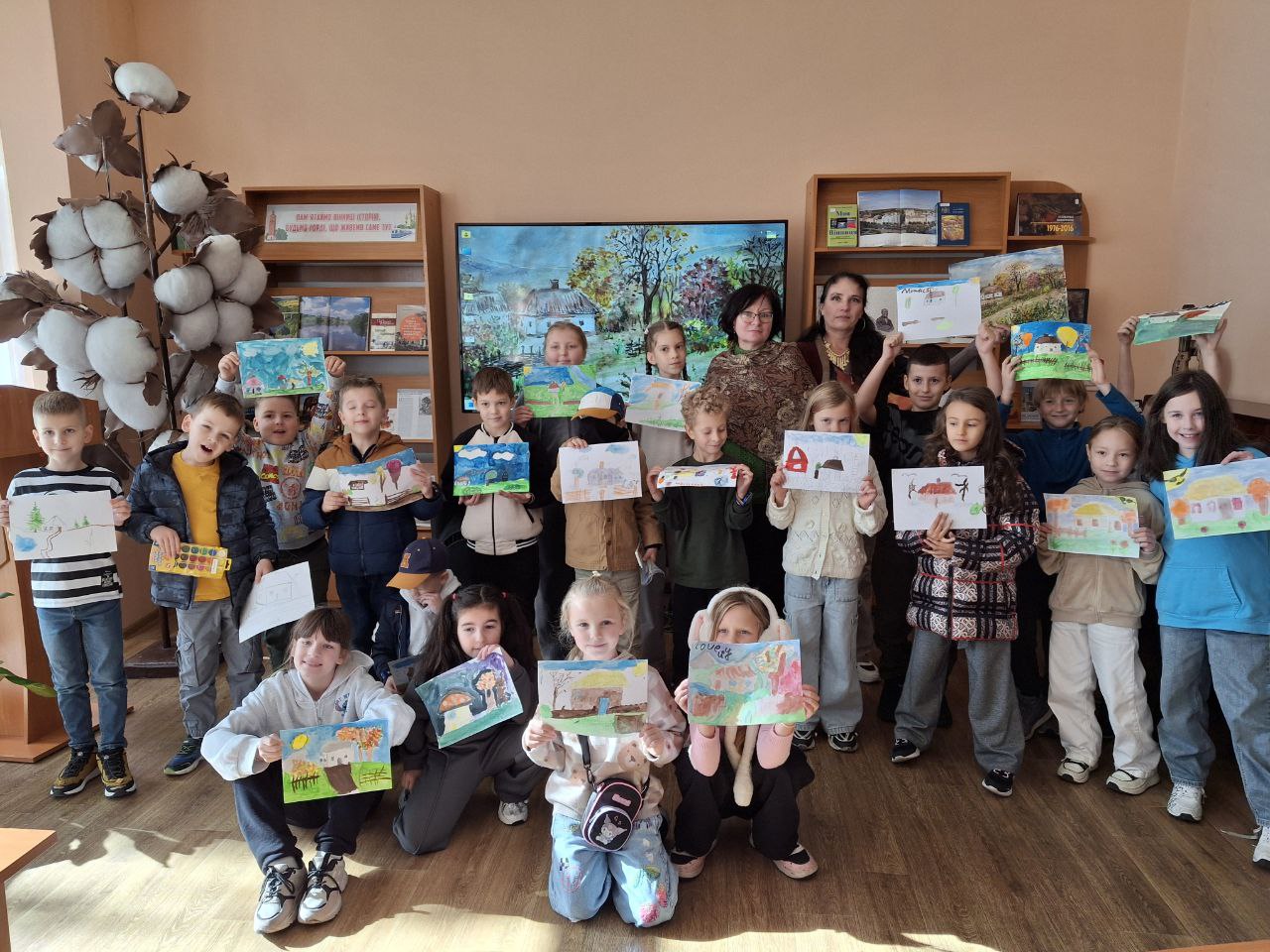 Малюнок для дідусів та бабусь