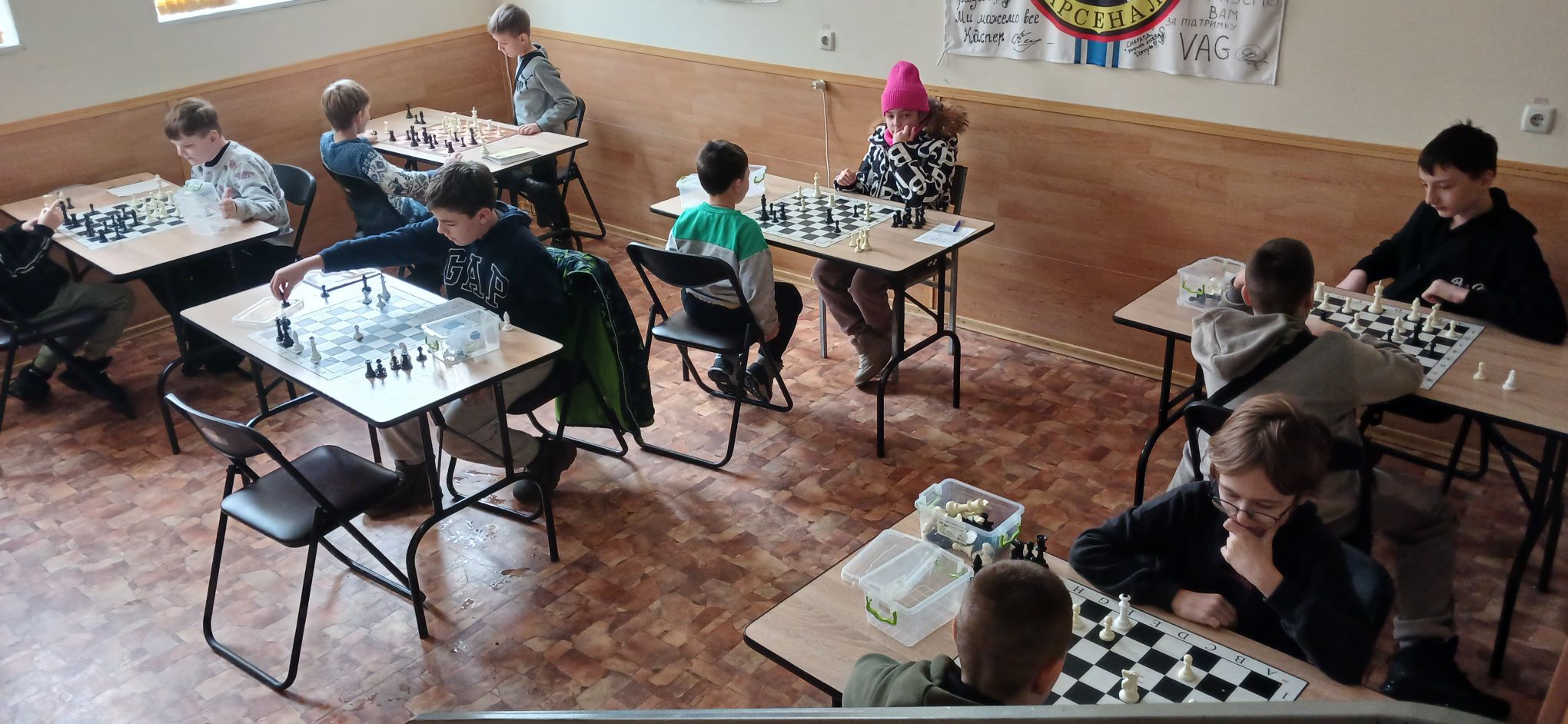 Аншлагове заняття у Шаховому клубі «Мрія»